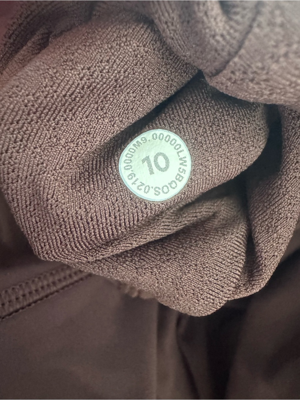 Lululemon Vented Legging 25” Size 10 Mauve - Picture 5 of 5
